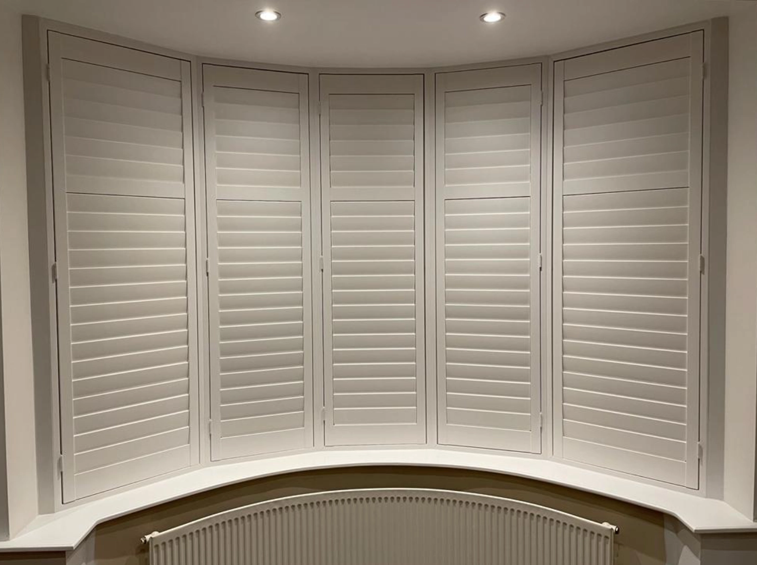 bay window shutters in Bolton