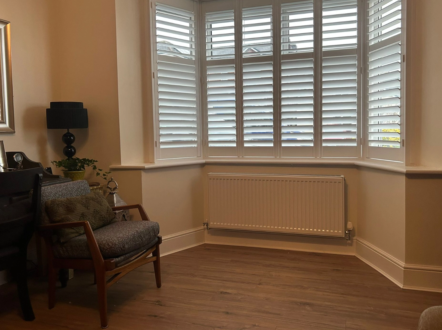 shutters in Bolton for bay windows