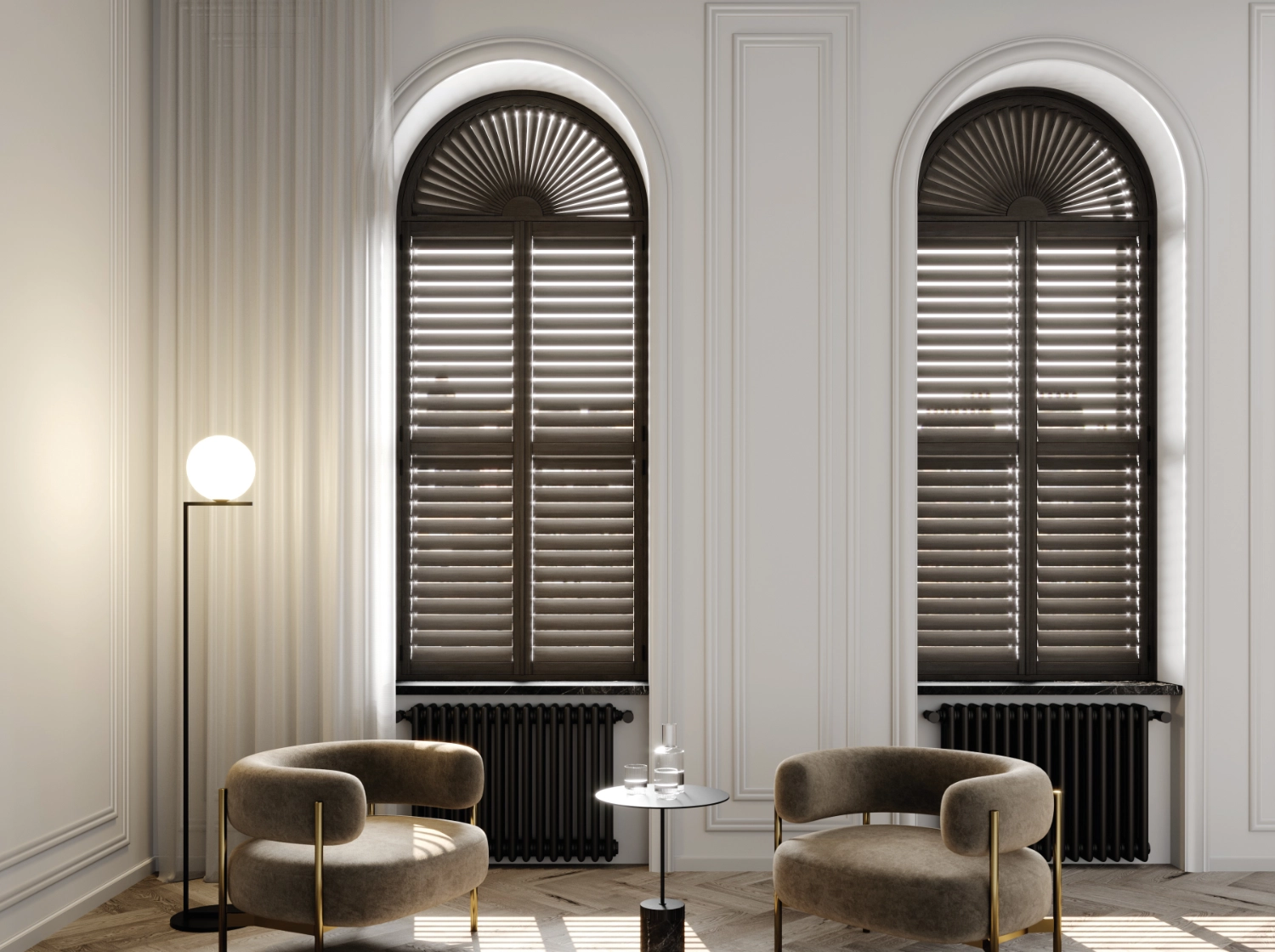 Arched shutters Bolton